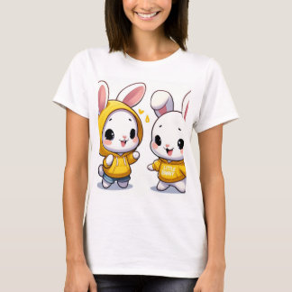 Een schattig bunny t shirt