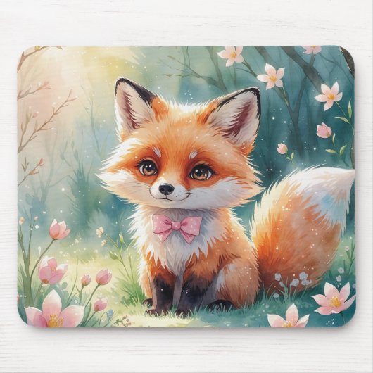 Een schattig dier muismat (Voorkant)