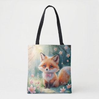 Een schattig dier tote bag