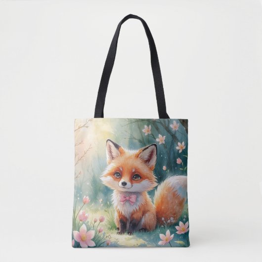 Een schattig dier tote bag (Voorkant)