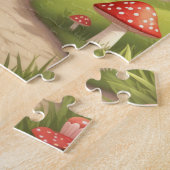 Een schattig en lief voskarakter  legpuzzel (Zijkant)