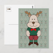 Een schattig hert briefkaart (Voorkant / Achterkant)