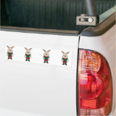 Een schattig hert bumpersticker (Op Truck)