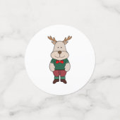 Een schattig hert confetti (Kleine voorkant)