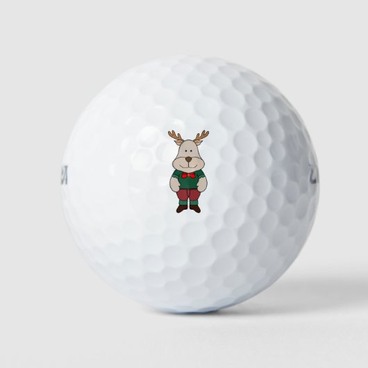 Een schattig hert golfballen (Voorkant)