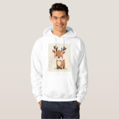 Een schattig hert hoodie (Voorkant volledig)