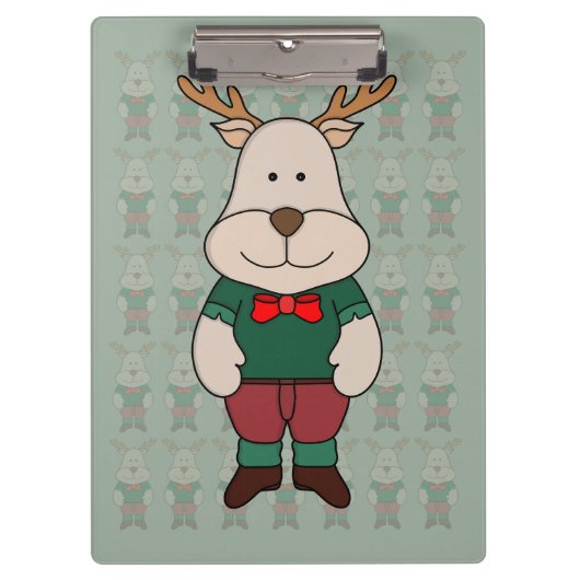 Een schattig hert klembord (Voorkant)