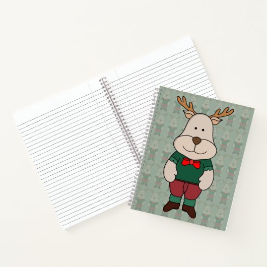 Een schattig hert notitieboek (Binnen)