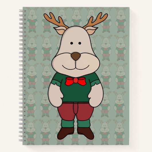 Een schattig hert notitieboek (Voorkant)