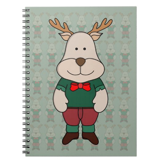 Een schattig hert notitieboek (Voorkant)