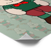 Een schattig hert poster (Hoek)