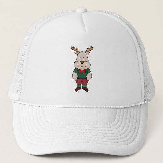Een schattig hert trucker pet (Voorkant)