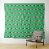 Een schattig hert wandkleed (In Situ (horizontaal))