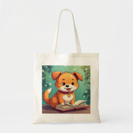 Een schattig hondje tote bag