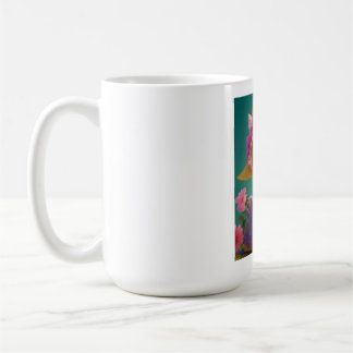 Een schattig kat clipart. koffiemok