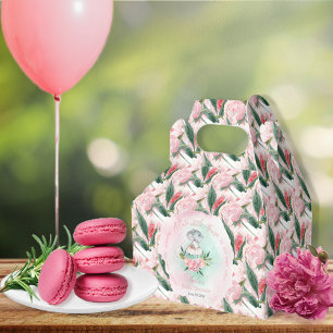 Een schattig klein muisje is op weg meisje Baby sh Bedankdoosjes