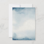 Een schattig muisje is op weg jongen Baby shower Bedankkaart (Achterkant)