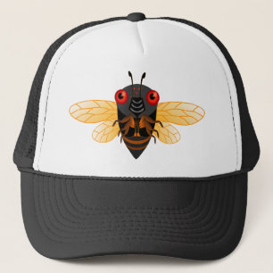 Een schattige 17-jarige cicada trucker pet
