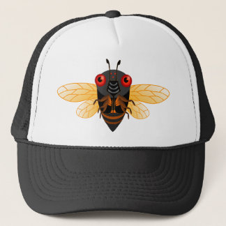 Een schattige 17-jarige cicada trucker pet