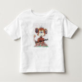 Een Schattige aapje Kinder Shirts (Voorkant)