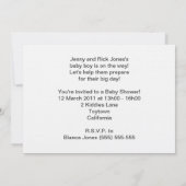 Een schattige baby arendelzonsondergang kaart (Achterkant)