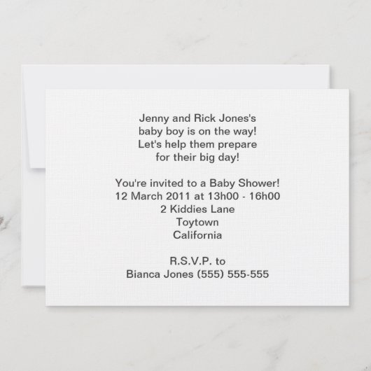 Een schattige baby arendelzonsondergang kaart (Achterkant)