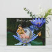 Een schattige baby lievelvlinder. kaart (Staand voorkant)