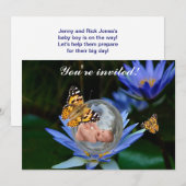 Een schattige baby lievelvlinder. kaart (Voorkant / Achterkant)