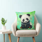 Een Schattige Baby Panda Kussen (Stoel)