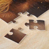 Een schattige baby rode vos die spaghetti eet legpuzzel (Zijkant)