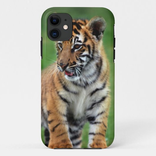 Een schattige baby tijger Case-Mate iPhone case (Achterkant)
