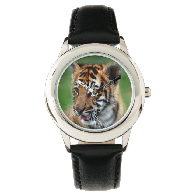 Een schattige baby tijger horloge (Voorkant)
