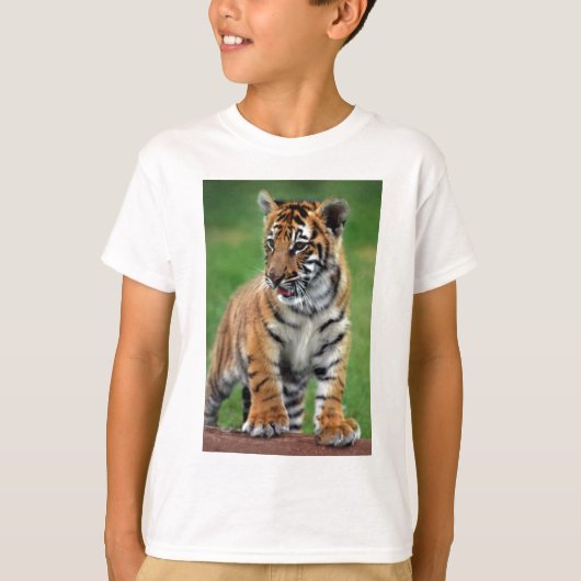 Een schattige baby tijger t-shirt (Voorkant)