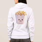 Een Schattige bad van popcorn Hoodie (Achterkant)
