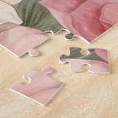 Een schattige bruine Staffordshire Terrier puppy Legpuzzel (Zijkant)