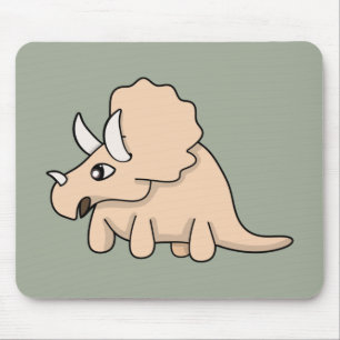 Een schattige dinosaurus muismat