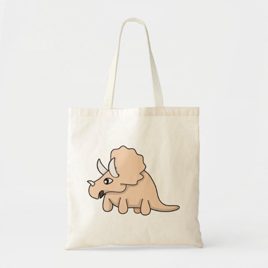 Een schattige dinosaurus tote bag (Voorkant)