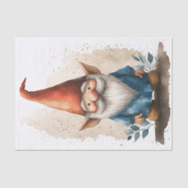 Een Schattige gnoom Tissuepapier