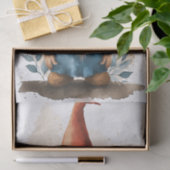 Een Schattige gnoom Tissuepapier (Geschenk)