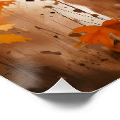 Een Schattige Highland Koe Series Design 1 Perfect Poster (Hoek)