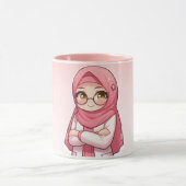 Een schattige Hijabi mok ✨ (Midden)