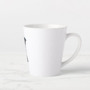 Een schattige hond Border Collie Latte Mok