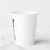 Een schattige hond Border Collie Papieren Bekers (Links)