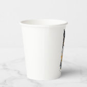 Een schattige hond Border Collie Papieren Bekers (Rechts)