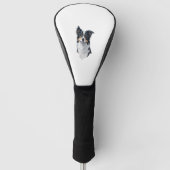 Een schattige hond Border Collie [RB#10008] Golfheadcover (Voorkant)