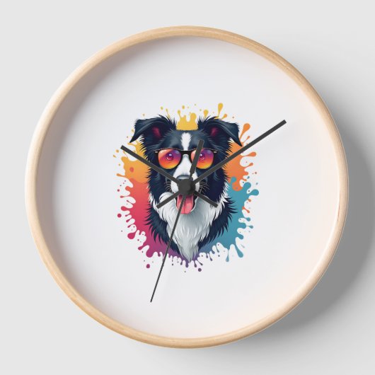 Een schattige hond Border Collie [RB#10009] (Voorkant)