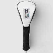 Een schattige hond Border Collie [RB#10011] Golfheadcover (Voorkant)