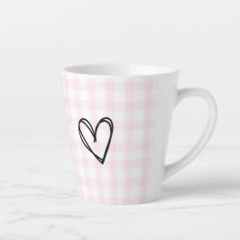 Een schattige hondenliefhebber van latte mok