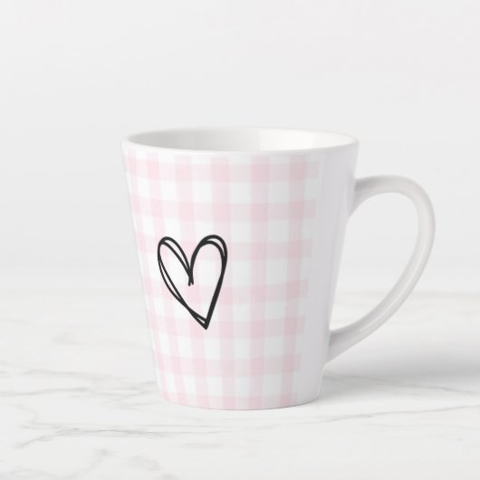 Een schattige hondenliefhebber van latte mok (Rechts)