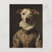 Een Schattige hondenportret Briefkaart (Voorkant)